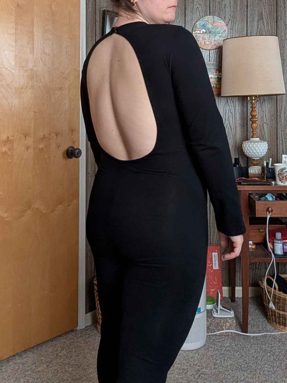 Manners London Black Pata Jumpsuit